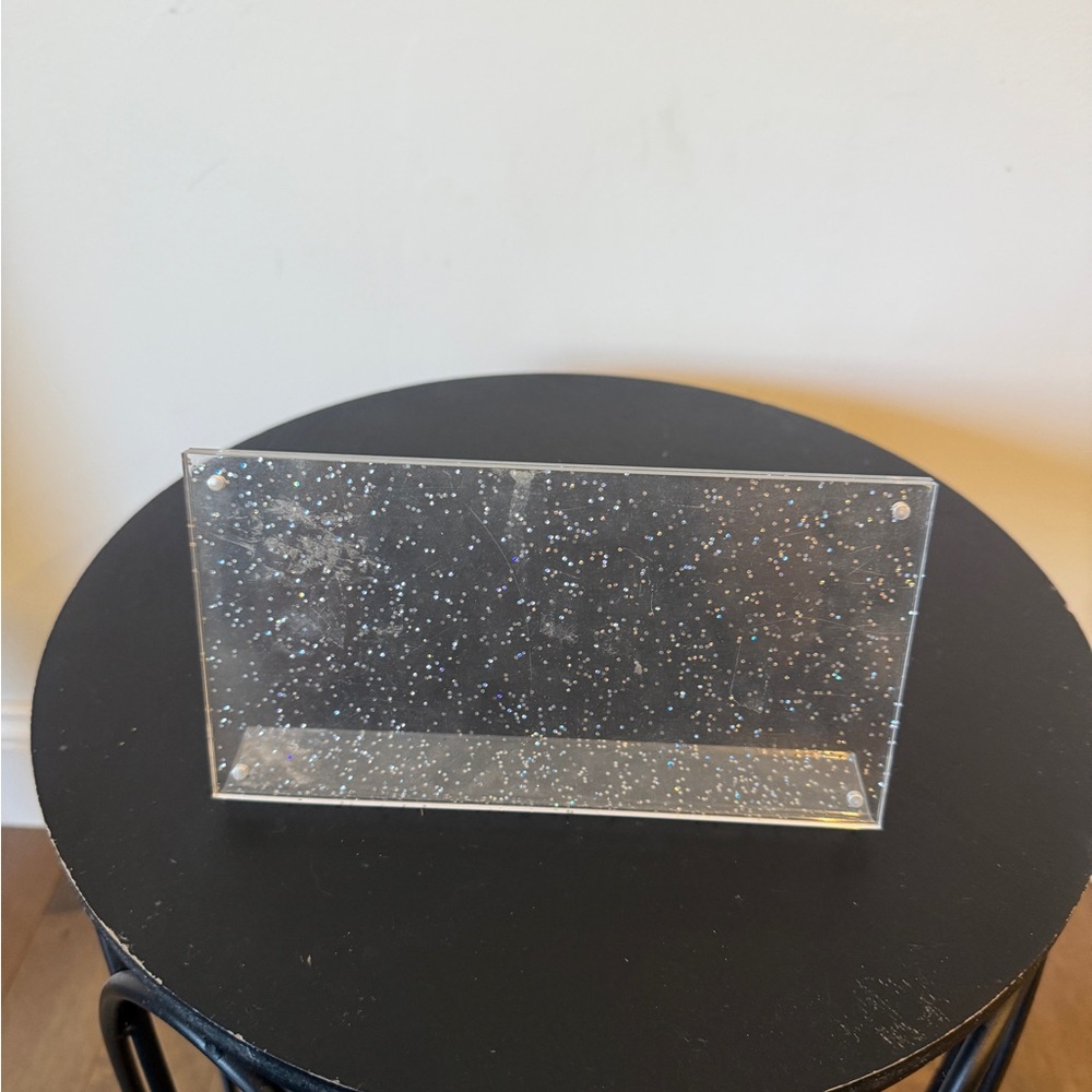 Sparkling Clear Acrylic Polaroid Frame